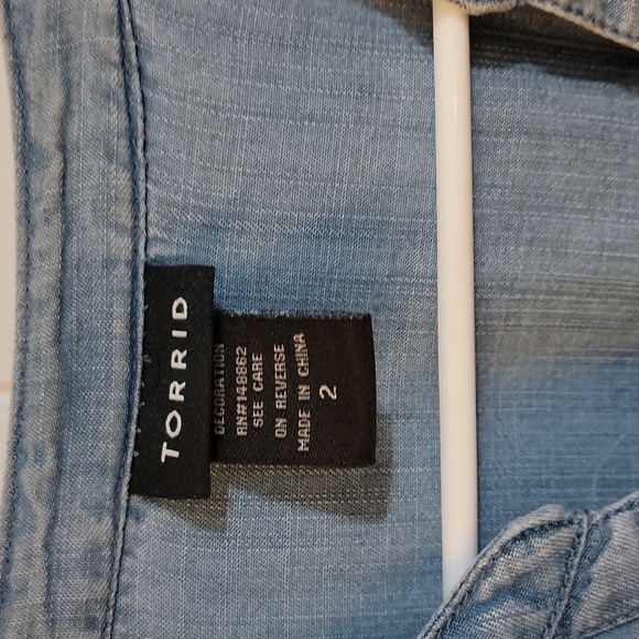 Blue Jean Shirt - Picture 2 of 4